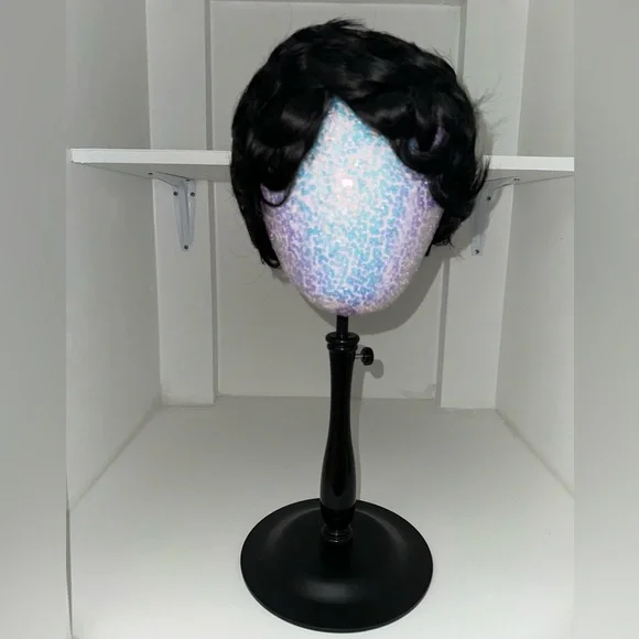 Glueless Short Black Curly Pixie Wig - Picture 3 of 7